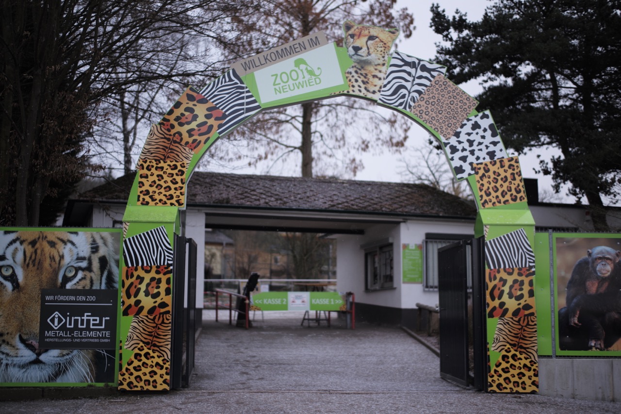 Eingang Zoo Neuwied